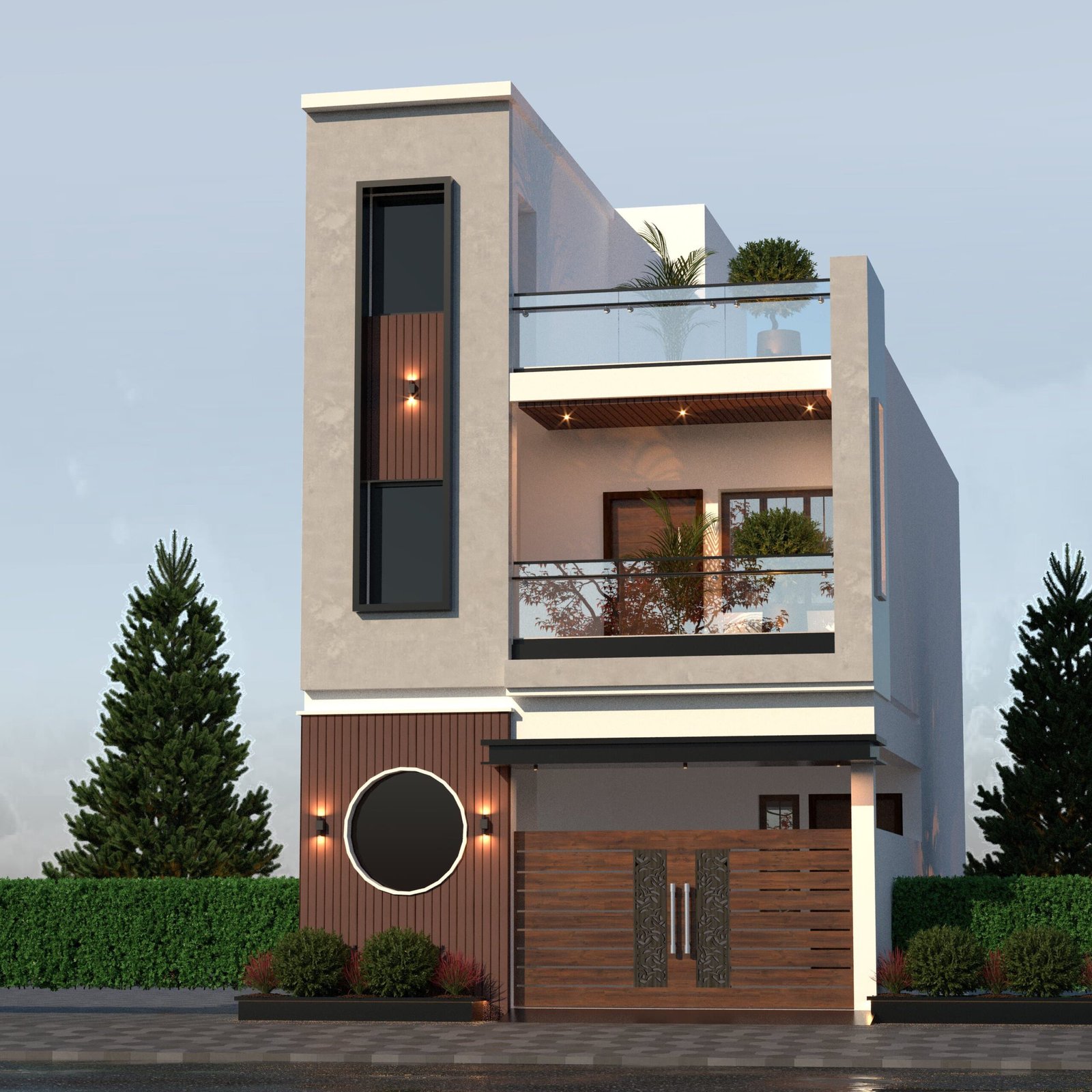 Residential construction project in Chennai